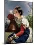 Young Italian at the Well, circa 1833-34-Franz Xaver Winterhalter-Mounted Giclee Print