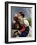 Young Italian at the Well, circa 1833-34-Franz Xaver Winterhalter-Framed Giclee Print