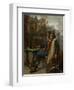 Young Italian Street Musician, C.1877-Thomas Couture-Framed Giclee Print