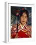 Young Japanese Girl in Kimono, Japan-Gavin Hellier-Framed Photographic Print