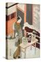 Young Japanese Woman In-Suzuki Harunobu-Stretched Canvas