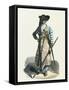 Young Javan Man in War Dress-null-Framed Stretched Canvas