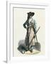 Young Javan Man in War Dress-null-Framed Giclee Print