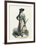 Young Javan Man in War Dress-null-Framed Giclee Print