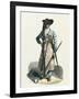 Young Javan Man in War Dress-null-Framed Giclee Print