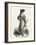 Young Javan Man in War Dress-null-Framed Giclee Print