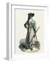 Young Javan Man in War Dress-null-Framed Giclee Print