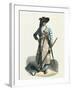 Young Javan Man in War Dress-null-Framed Giclee Print