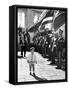 Young John Kennedy Jr, the President's Son, 'Inspects' the Honor Guard-null-Framed Stretched Canvas