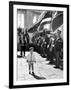 Young John Kennedy Jr, the President's Son, 'Inspects' the Honor Guard-null-Framed Photo