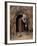 Young Karo Girl in the Doorway of Her Hut in the Village of Duss, Omo River, Southwestern Ethiopia-John Warburton-lee-Framed Photographic Print