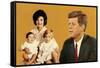 Young Kennedy Family-null-Framed Stretched Canvas