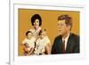 Young Kennedy Family-null-Framed Art Print