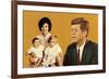 Young Kennedy Family-null-Framed Art Print