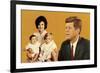 Young Kennedy Family-null-Framed Art Print