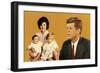 Young Kennedy Family-null-Framed Art Print
