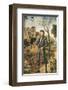 Young Knight In A Landscape: Francesco della Rovere-Vittore Carpaccio-Framed Premium Giclee Print