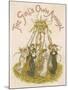 Young Ladies Dancing Around the Maypole-Kate Greenaway-Mounted Art Print