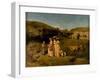 Young Ladies of the Village, 1851-2-Gustave Courbet-Framed Giclee Print