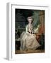 Young Lady at a Cage, 1784-Jean-Baptiste Charpentier-Framed Giclee Print