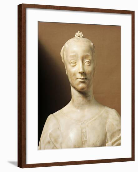 Young Lady by Desiderio Da Settignano-null-Framed Giclee Print