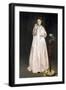 Young Lady in 1866-Edouard Manet-Framed Giclee Print