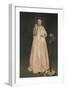 Young lady in 1866-Edouard Manet-Framed Giclee Print