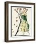 Young Lady in Dress by Paul Poiret-null-Framed Art Print