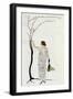 Young Lady in Tubular Dress by Molyneux-null-Framed Art Print