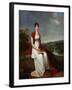 Young Lady (Oil on Panel)-Adele Romany-Framed Giclee Print