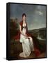 Young Lady (Oil on Panel)-Adele Romany-Framed Stretched Canvas