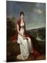 Young Lady (Oil on Panel)-Adele Romany-Mounted Giclee Print