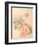 Young Lady Reading and a Page-Jacques-André Portail-Framed Giclee Print