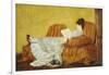 Young Lady Reading-Mary Cassatt-Framed Giclee Print