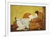 Young Lady Reading-Mary Cassatt-Framed Giclee Print