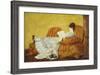 Young Lady Reading-Mary Cassatt-Framed Giclee Print