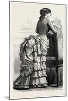 Young Lady's Demi-Toilette Back, Fashion, 1882-null-Mounted Giclee Print