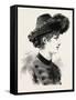 Young Lady's Hat, Fashion, 1882-null-Framed Stretched Canvas