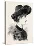 Young Lady's Hat, Fashion, 1882-null-Stretched Canvas