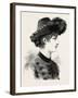 Young Lady's Hat, Fashion, 1882-null-Framed Giclee Print