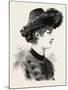 Young Lady's Hat, Fashion, 1882-null-Mounted Giclee Print