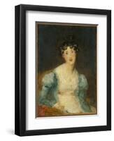 Young Lady Seated-Thomas Lawrence-Framed Giclee Print