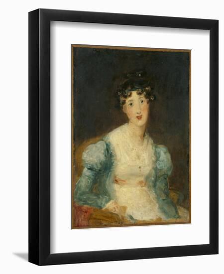 Young Lady Seated-Thomas Lawrence-Framed Giclee Print