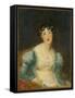 Young Lady Seated-Thomas Lawrence-Framed Stretched Canvas