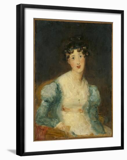 Young Lady Seated-Thomas Lawrence-Framed Giclee Print