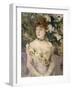 Young Lady Wearing a Ballgown, c.1879-Berthe Morisot-Framed Giclee Print