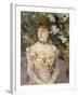 Young Lady Wearing a Ballgown, c.1879-Berthe Morisot-Framed Giclee Print