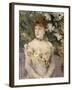 Young Lady Wearing a Ballgown, c.1879-Berthe Morisot-Framed Giclee Print