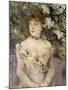 Young Lady Wearing a Ballgown, c.1879-Berthe Morisot-Mounted Giclee Print