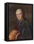 Young Lady with a Muff, c1750, (1938)-Francois Boucher-Framed Stretched Canvas